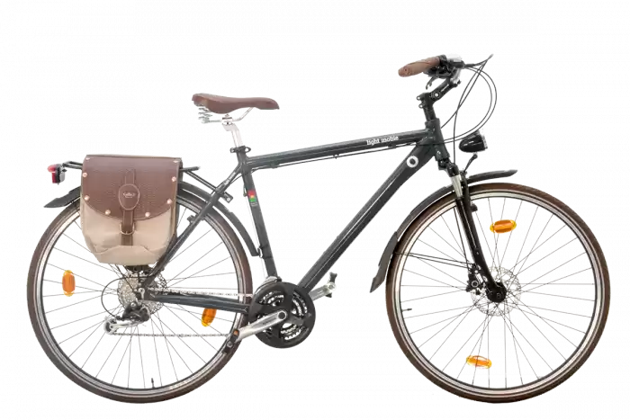 lightmobie bicicleta tejo confort antracite